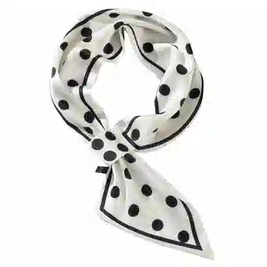 上海故事 懒人必备四季时尚百搭布扣小长条外搭气质尖角 丝巾 女款