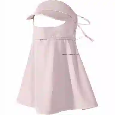 杨同学 全脸面纱防紫外线护颈脖冰丝遮脸脖子夏季薄款透气口罩 锦纶 防晒面罩 女款