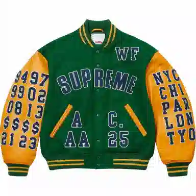 Supreme SS25 Praises Varsity Jacket