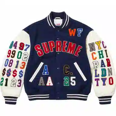 Supreme SS25 Praises Varsity Jacket