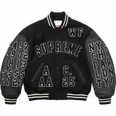 Supreme SS25 Praises Varsity Jacket