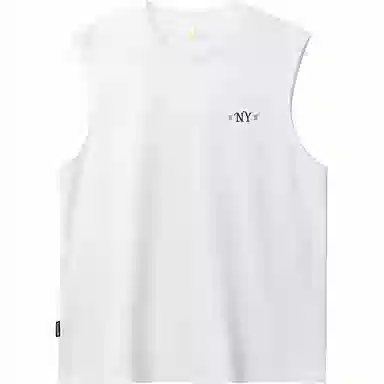 格蓝鹿 薄款宽松圆领背心 男款