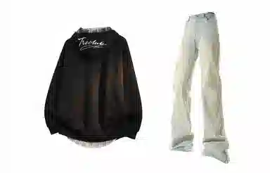 tre club Vintage Letter Print Set