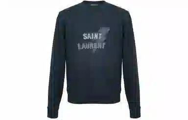 Saint Laurent Crewneck Sweatshirt Grey