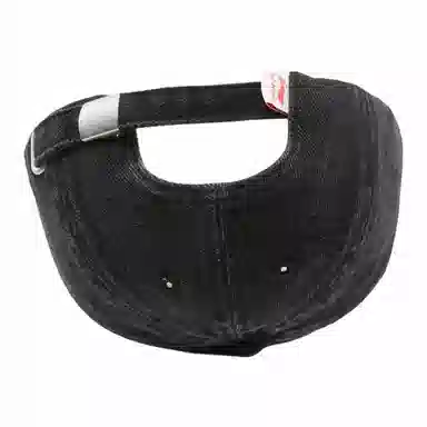 中国李宁 刺绣设计 棉 鸭舌帽 男女同款情侣款 水洗灰