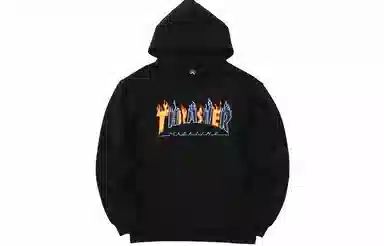 Thrasher Double Flame Hoodie