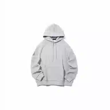 我是大卫 慵懒风重磅纯色简约宽松基础款休闲连帽卫衣 男女同款