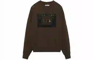 Cav Empt AW21 Crewneck Sweatshirt Dark Brown