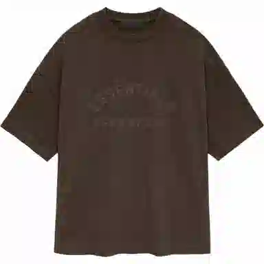 Fear of God Essentials SS24 SS Tee Heather Wood T Heather Wood