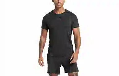 GYMSHARK Apex Seamless T-Shirt Black
