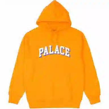 PALACE FW21 ULTIMO Puff Drop Shadow Hood Orange Logo