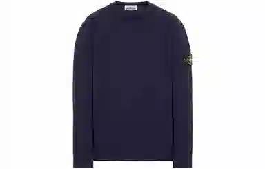 Stone Island Navy Crewneck Sweatshirt