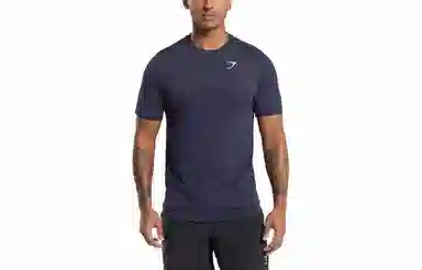 GYMSHARK Vital Seamless T-Shirt Navy
