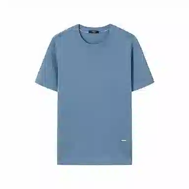 LIU·JO UOMO Crew Neck Knit T-Shirt Light Blue
