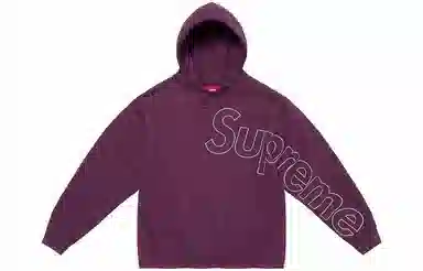 Supreme FW21 Week 18 Reflective Hooded Sweatshirt