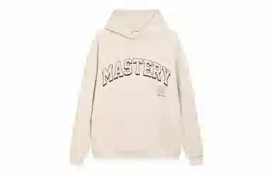 Atry Retro Letter Print Hoodie