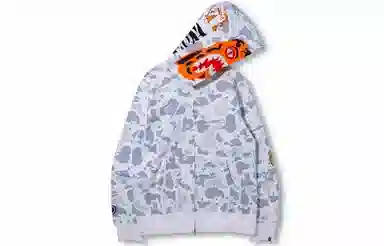 A BATHING APE Space Camo Full Zip Hoodie