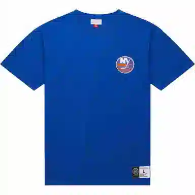 Mitchell Ness Royal New York Islanders Premium Pocket T