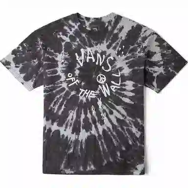 Vans Tie-Dye Letter Print Tee