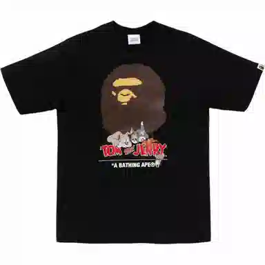 BAPE x Tom and Jerry SS25 Animal Print Tee