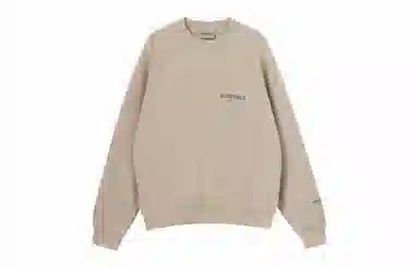 Fear of God Essentials Pullover Crewneck Tan