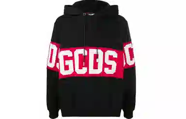 GCDS Hoodie Black
