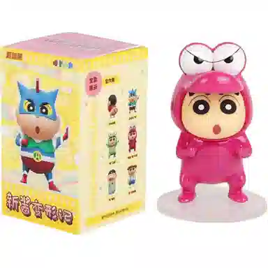 超逗熊 蜡笔小新新酱变形记 比例手办