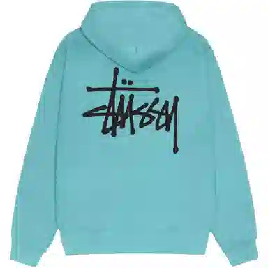 Stussy SS22 Basic Stussy Zip Hood Logo