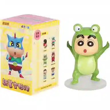 超逗熊 蜡笔小新新酱变形记 比例手办