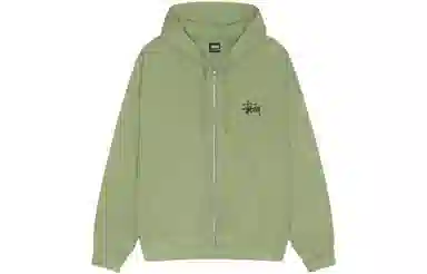Stussy SS22 Basic Stussy Zip Hood Logo