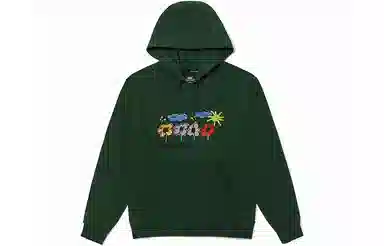 Vans x Sandy Liang Floral Embroidered Hoodie Green