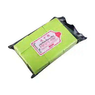 恩妮诗 美甲卸甲棉片纤维不掉毛硬质水 加厚无纺布清洁洗工具