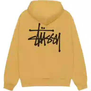 Stussy SS22 Basic Stussy Zip Hood Logo