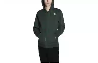 Stussy SS22 Basic Stussy Zip Hood Logo