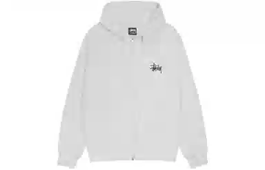 Stussy SS22 Basic Stussy Zip Hood Logo
