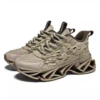 南极人 超纤皮 复古潮流舒适 低帮 老爹鞋 男款