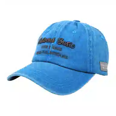 心水好物 水洗做旧复古小字母户外四季 棉 鸭舌帽 男女同款情侣款