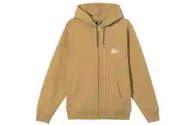 Stussy SS22 Basic Stussy Zip Hood Logo