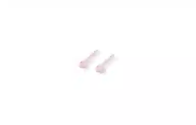 冰心雨 生物瓷圆珠养耳洞全瓷防过敏免摘耳棒小众高级配饰 优质陶瓷生物陶瓷材质 时尚耳钉 男女同款情侣款