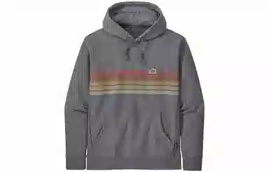patagonia Men's Line Logo Ridge Stripe Uprisal Hoody