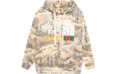 Gucci x The North Face Forest Print Hoodie