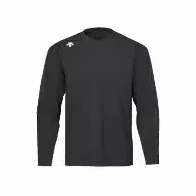 DESCENTE Essential Henley Long Sleeve Tee