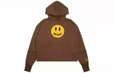 Drew House Mascot Deconstructed Hoodie Brown