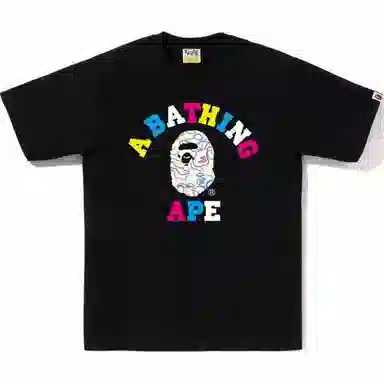 BAPE SS25 NEON CAMO logoT