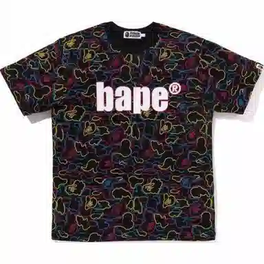 BAPE Neon Camo Tee