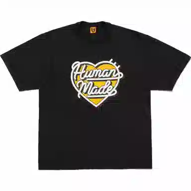 HUMAN MADE SS24 Heart Logo Crewneck T-Shirt