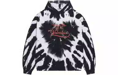 Balenciaga SS22 Tie-Dye Hoodie Black