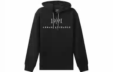 Armani Exchange Hoodie Black