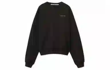 Alexander Wang Black Crewneck Sweatshirt