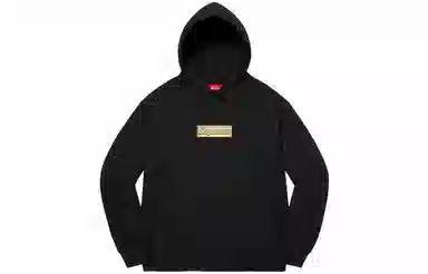 Supreme SS22 Week 1 Bling Box Logo Hooded Sweatshirt Logo